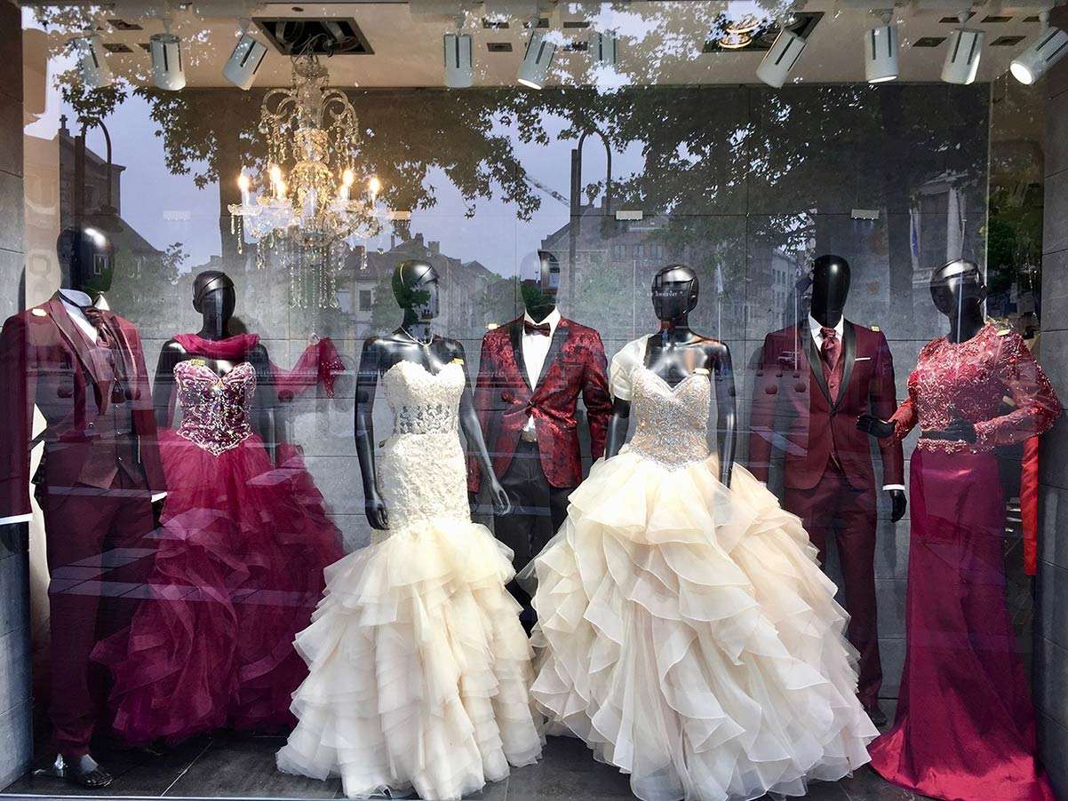 vitrine magasin robe de mariée