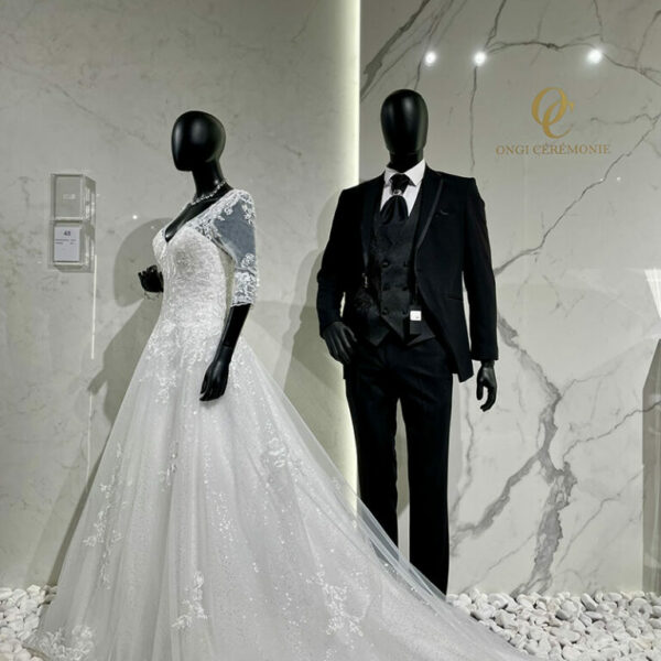Costume de mariage noir
