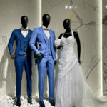 costume prêt-à-porter bleu