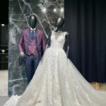 Robe de mariée Bohème sur-jupe détachable