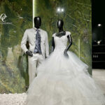 Robe de mariée Princesse bijoux-dos