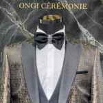 Costume or et noir 3136