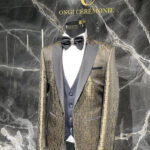 Costume or et noir 3136