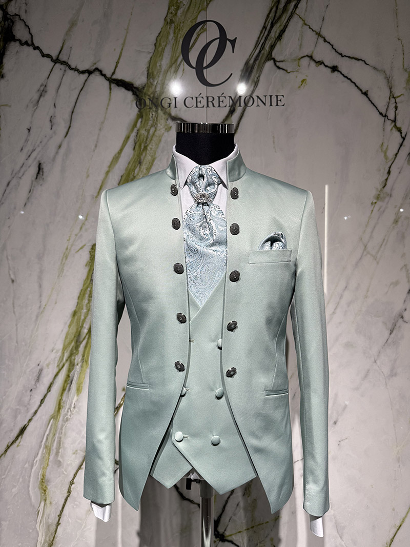 Costume Chicago vert d'eau