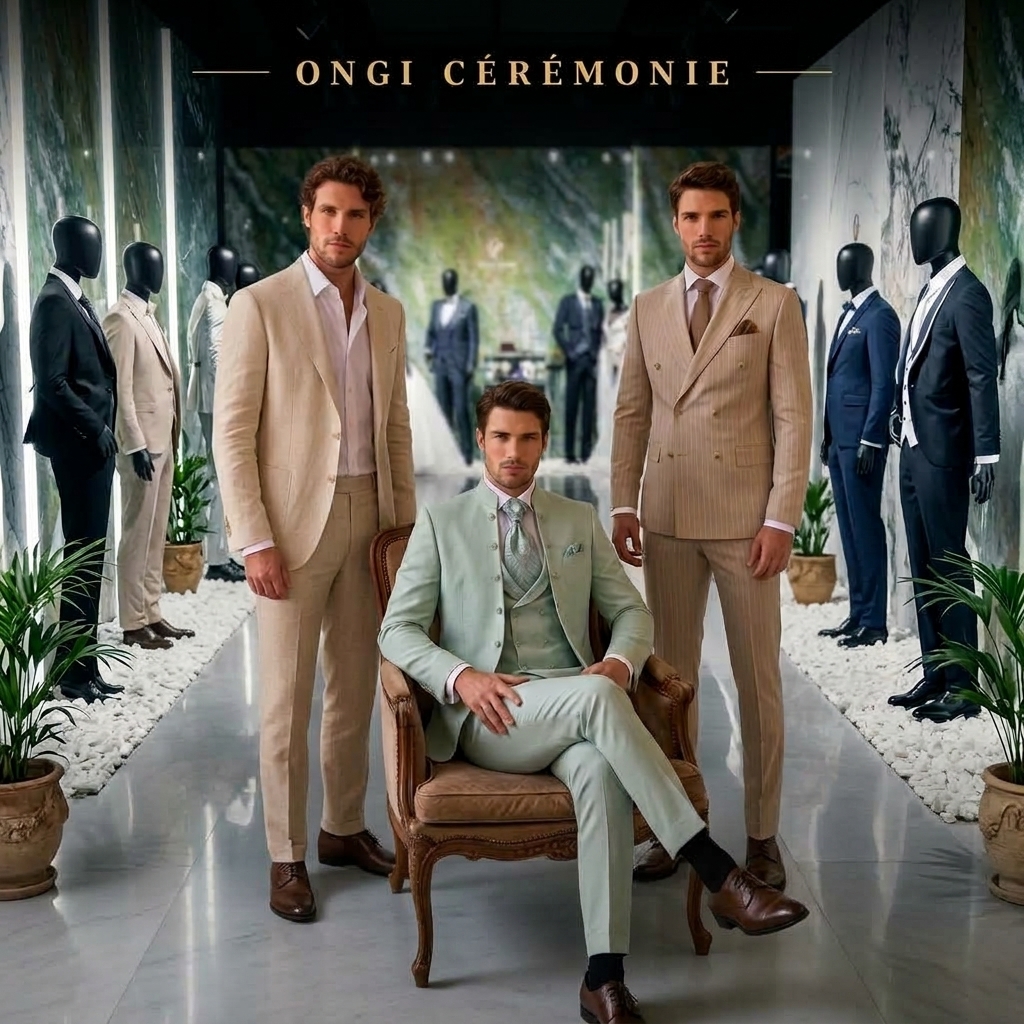 Costumes de mariage homme ONGI Cérémonie