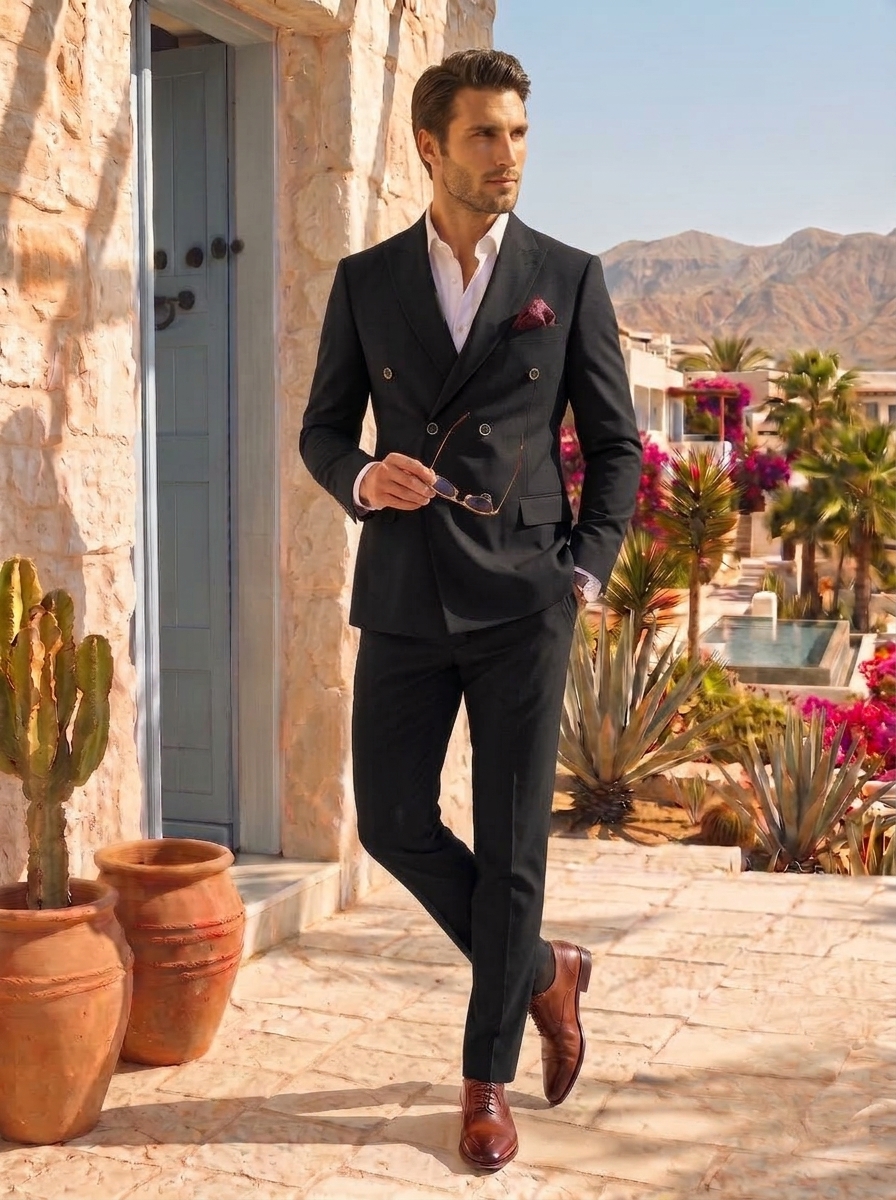 Costume de marié noir - Ongi Cérémonie